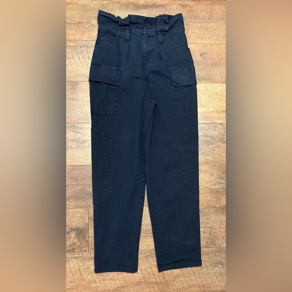 Marissa Webb Designer Paper Bag High Rise Cargo Pants Size 0